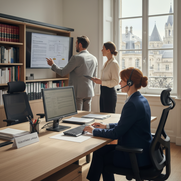 Télésecrétariat juridique pour notaire collaborateur